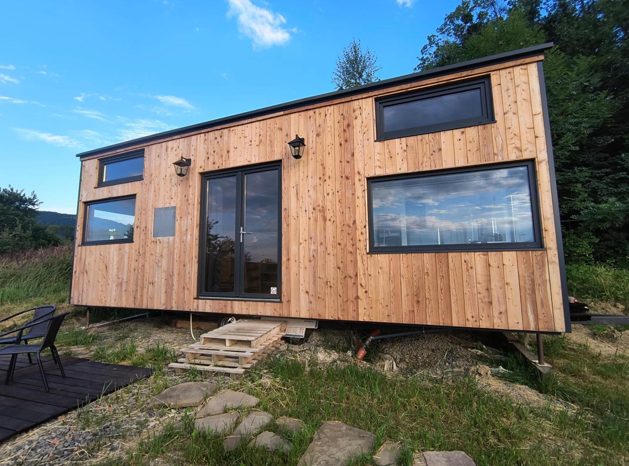 Tiny House Chvalcov Villa Eksteriør billede